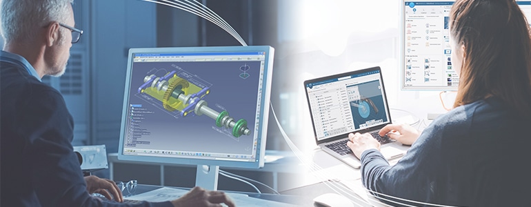 Collaboration CATIA V5 on the platform, Power'By